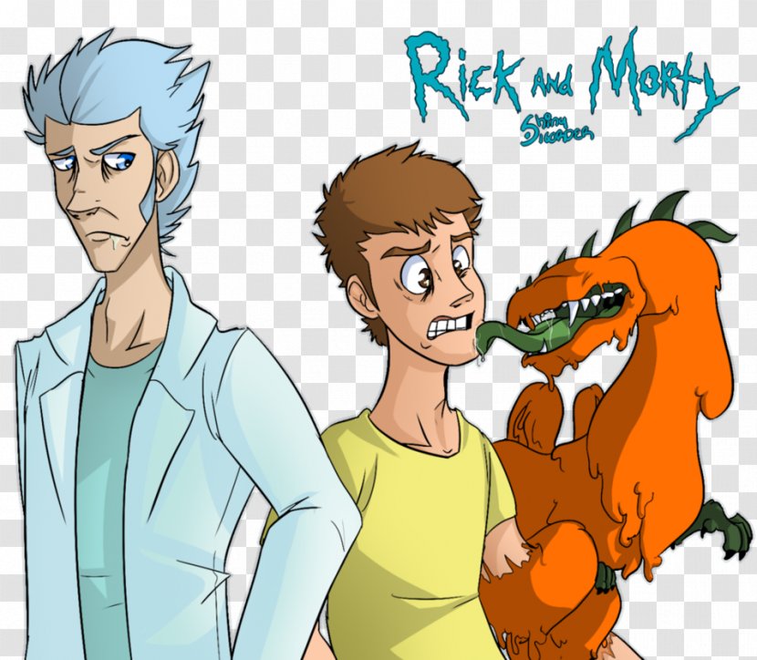 The Art Of Rick And Morty Horse Human Behavior - Frame Transparent PNG