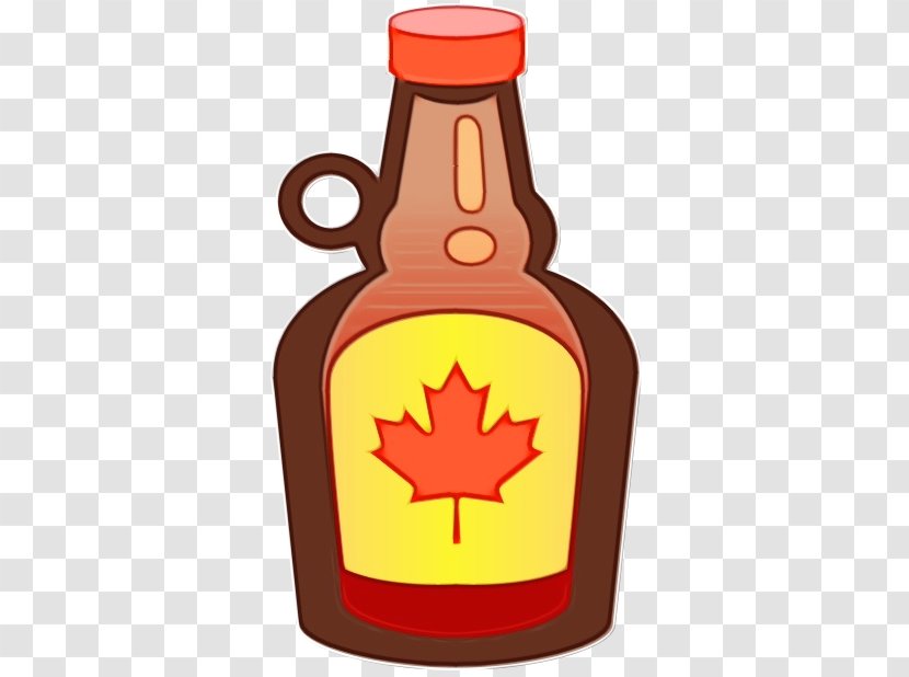 Canada Maple Leaf - Bottle - Hot Sauce Transparent PNG