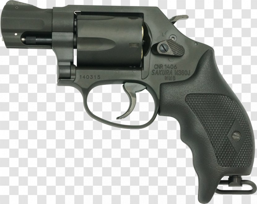Smith & Wesson Revolver Firearm .38 Special .357 Magnum - Handgun Transparent PNG
