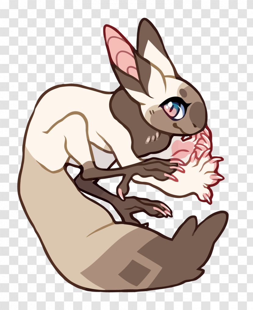 Rabbit Easter Bunny - Drawing - Vector Devil Transparent PNG
