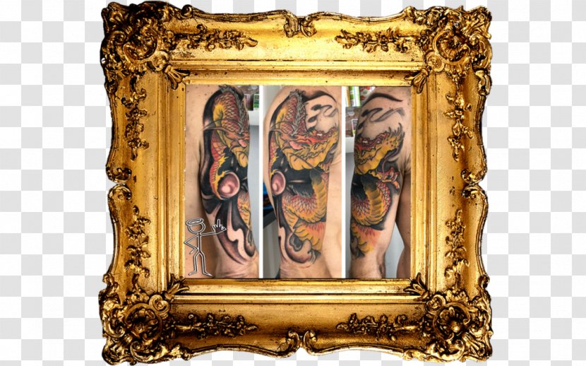 Sleeve Tattoo Black-and-gray Picture Frames Penny Arcade - Japan Transparent PNG