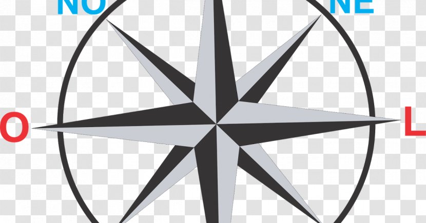 North Compass Rose Clip Art - Symbol - Rosa Transparent PNG