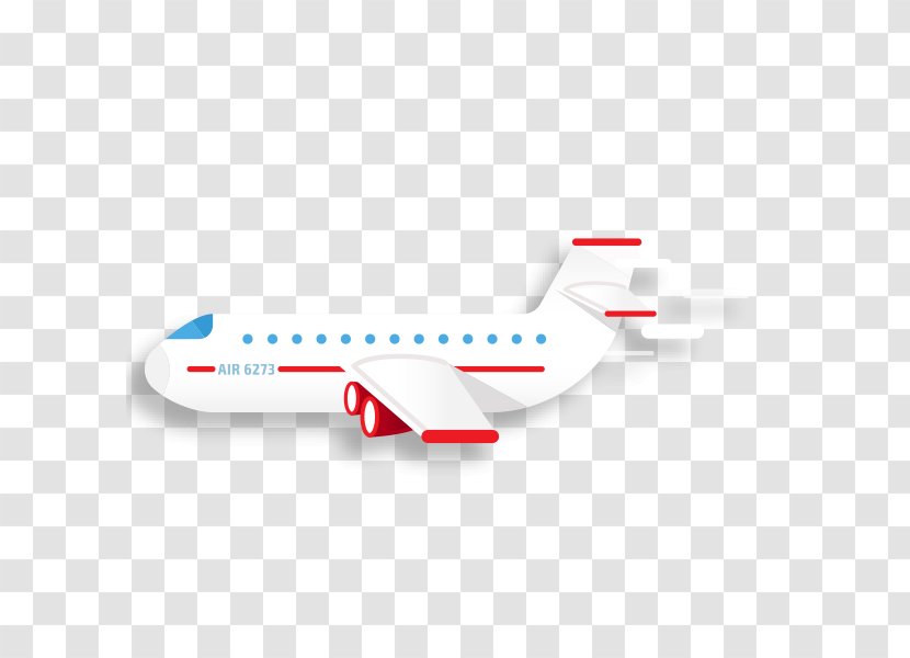 Airplane Aircraft - Wing - Free Civil Pull Element Transparent PNG