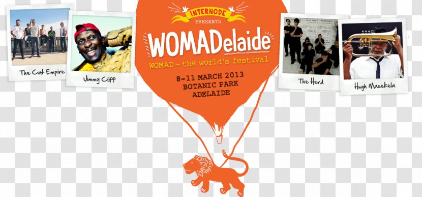 World Of Music, Arts And Dance 2016 WOMADelaide Poster Advertising - Cartoon - Global Village Transparent PNG