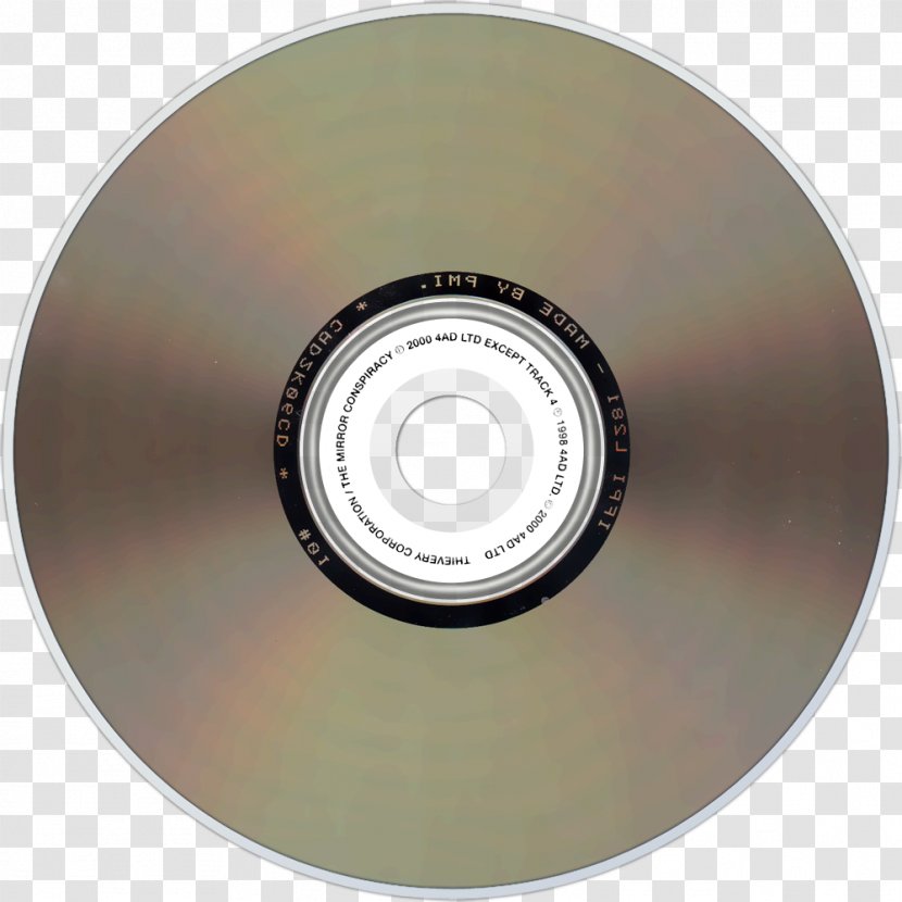 Compact Disc Download DVD - Watercolor - CD Image Transparent PNG