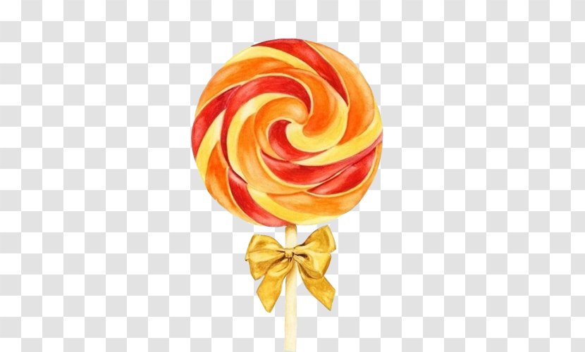 Candy Lollipop Drawing - Confectionery - Circle Hand Painting Material Picture Transparent PNG