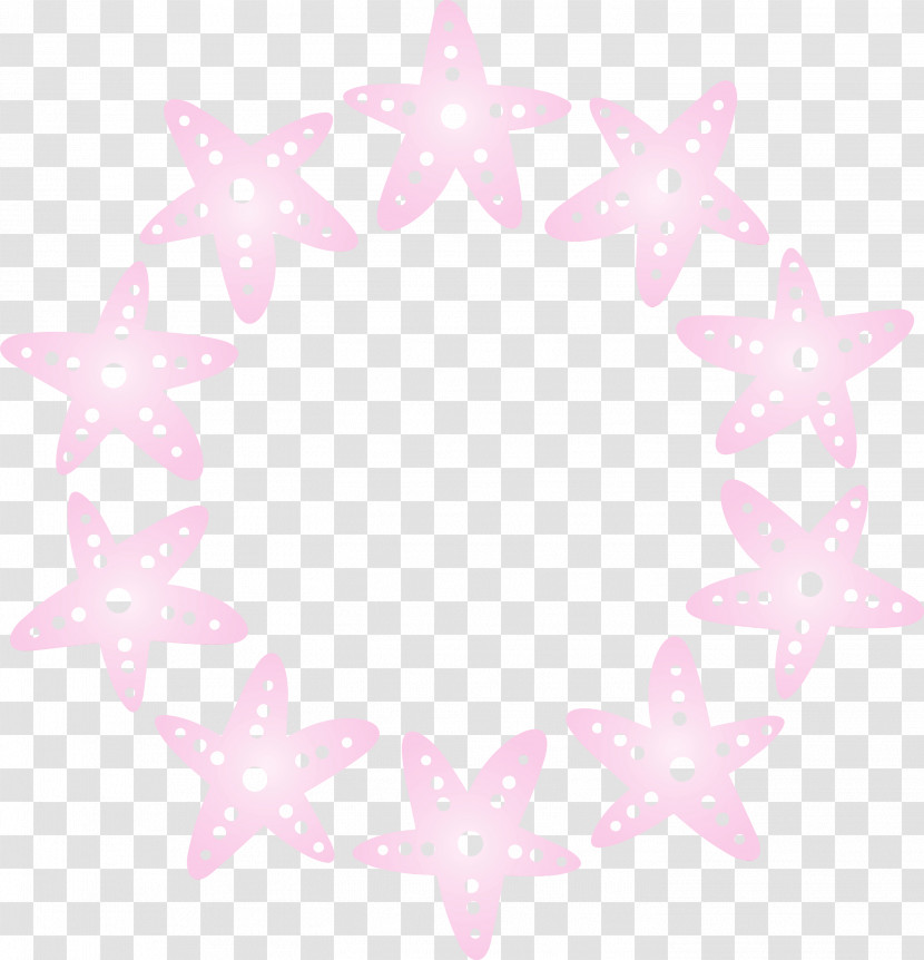 Petal Pink M Pattern Font Meter Transparent PNG