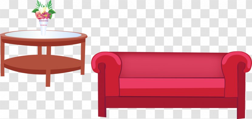 Bedroom Furniture Living Room Couch Clip Art - Hardwood - Sofa And Coffee Table. Transparent PNG