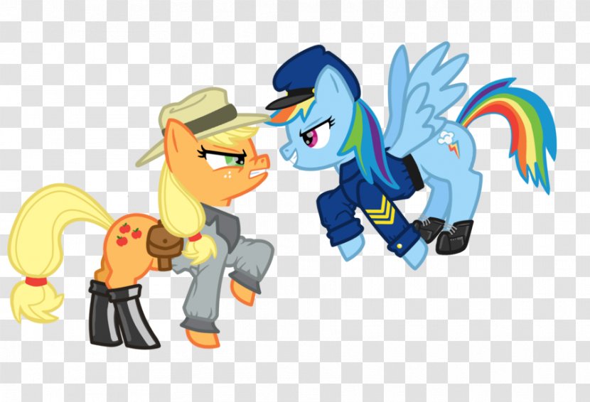 Pony Applejack American Civil War United States Rainbow Dash - Cartoon Transparent PNG