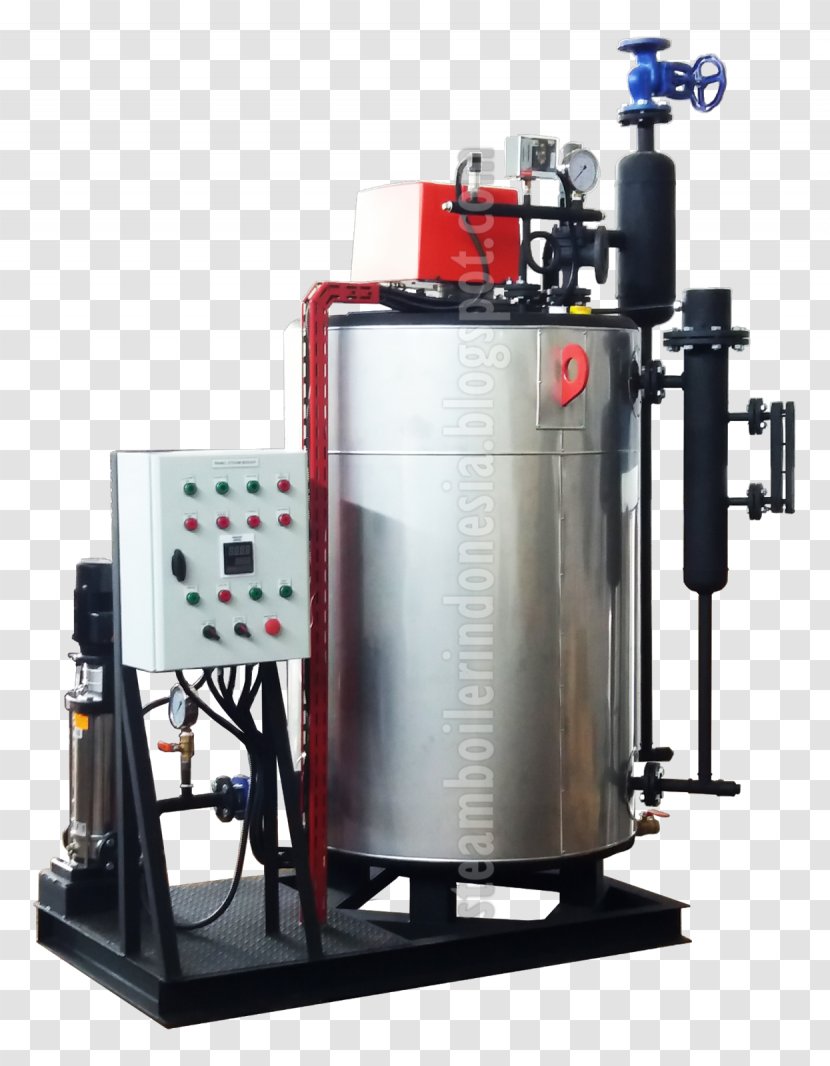 Indonesia Machine Gas Burner Boiler Fuel - Natural - Cylinder Transparent PNG