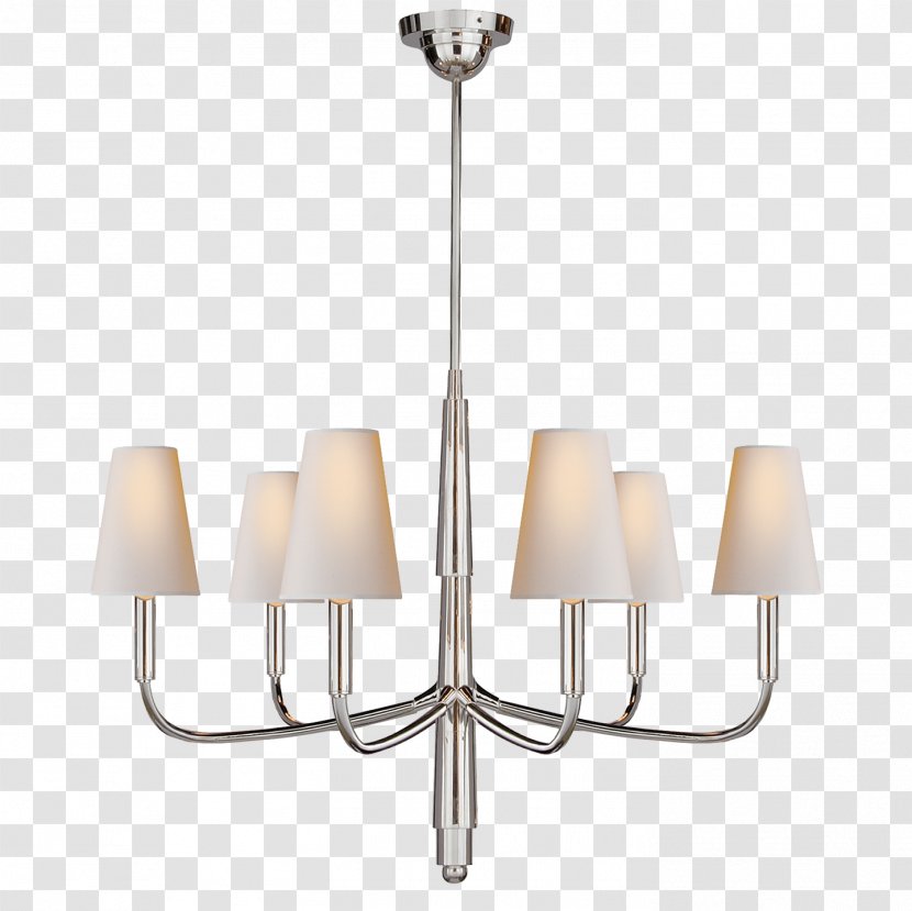 Visual Comfort & Co. Farlane Large Chandelier Light Fixture Lighting - Small Antique Lamps Transparent PNG