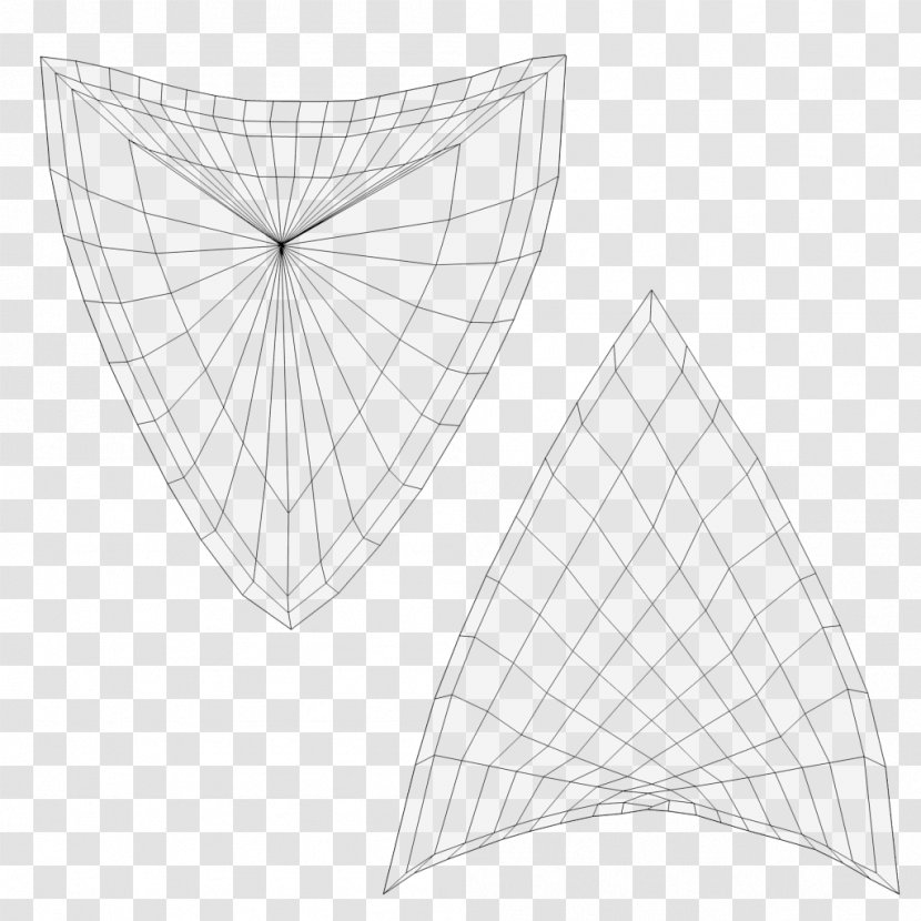 Triangle Drawing Point - Frame - Cat Ears Transparent PNG