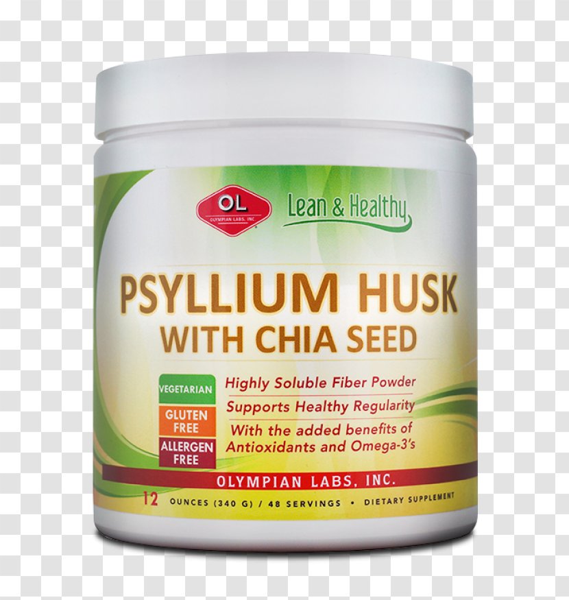 Psyllium Plantago Ovata Husk Dietary Fiber Laxative Transparent PNG