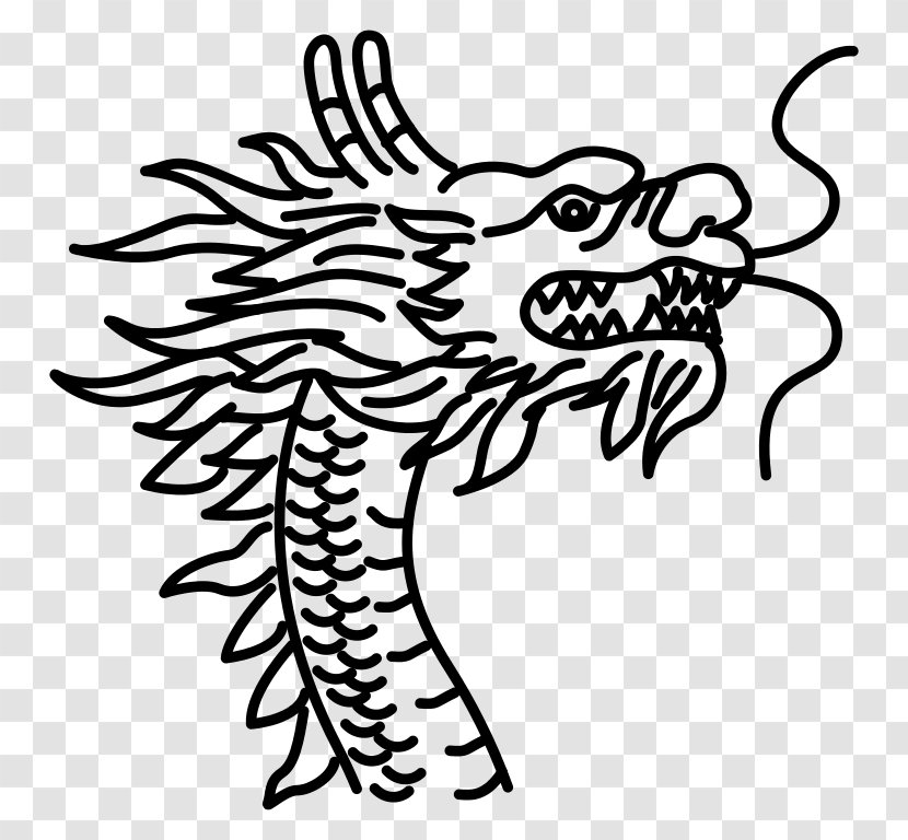 China Chinese Dragon Drawing Qing Dynasty - Art Transparent PNG