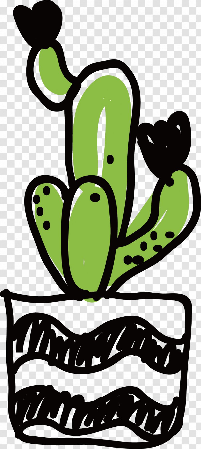 Cactaceae Euclidean Vector Clip Art - Flowering Plant - Ascending Custom Cactus Transparent PNG
