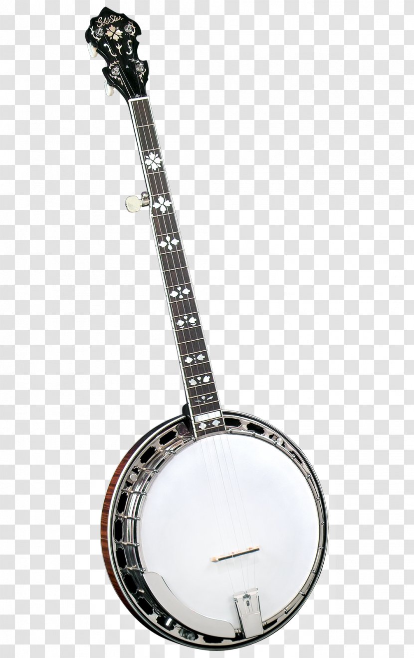 Banjo Guitar Uke Musical Instruments Bluegrass - Watercolor Transparent PNG