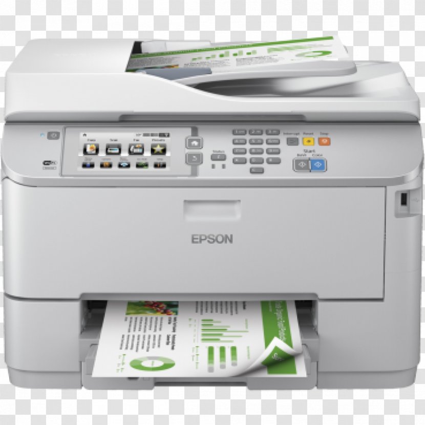 Laser Printing Inkjet Epson WorkForce Pro WF-5620 Multi-function Printer - Multifunction Transparent PNG