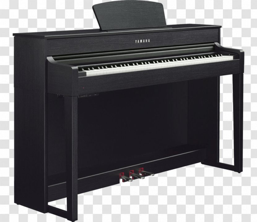 Clavinova Digital Piano Keyboard Musical Instruments Yamaha Corporation - Watercolor Transparent PNG