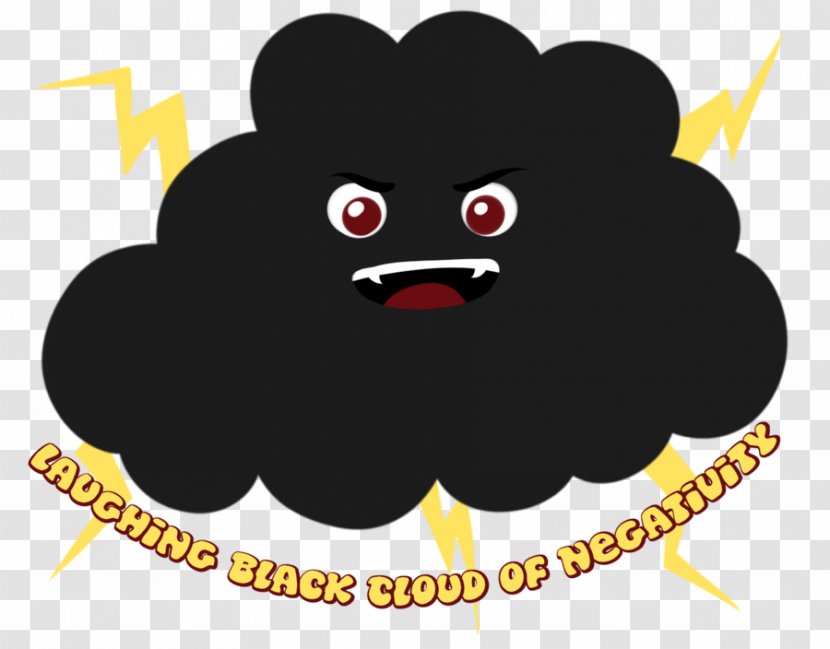 Animal Character Logo Clip Art - Black Cloud Transparent PNG