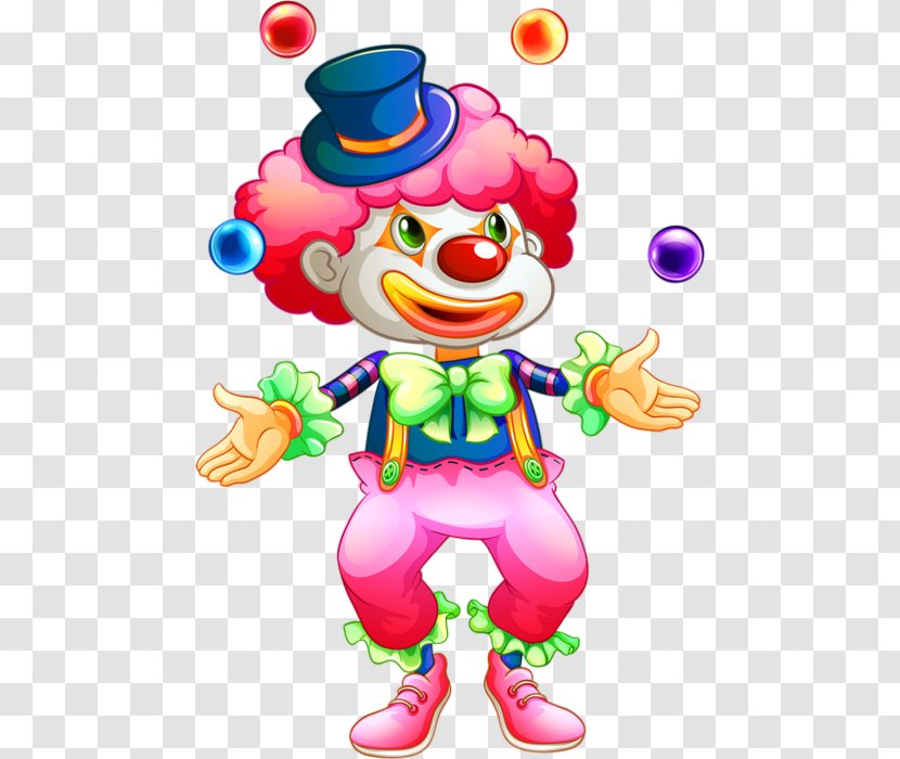 Clown Toy Balloon Juggling - Flower Transparent PNG