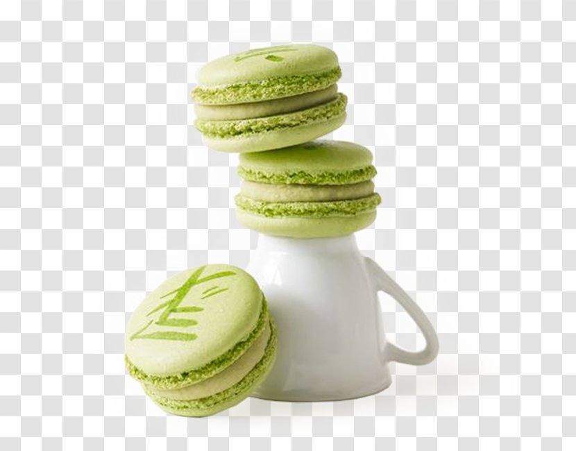 Green Tea Macaron Ganache Earl Grey - Macaroon Transparent PNG