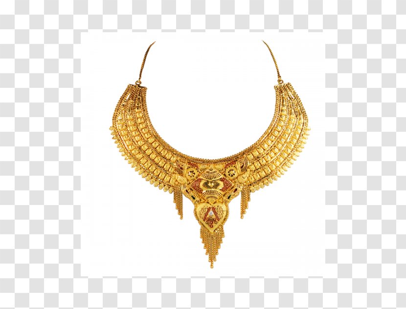 Necklace Earring Gold Amber - Metal Transparent PNG