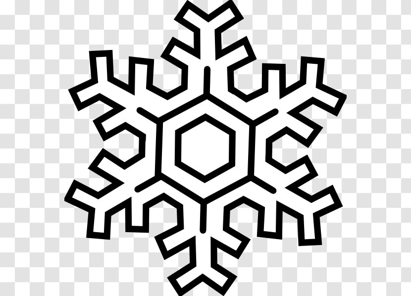 Snowflake Free Content Clip Art - Thumbnail - Snow Cliparts Black Transparent PNG