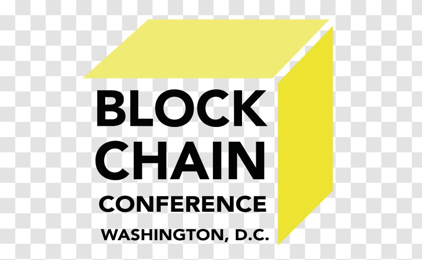 Blockchain Conference Washington D.C. Logo Brand Font - Yellow - Design Transparent PNG