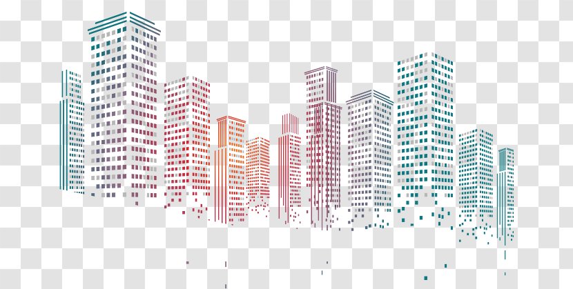 Beijing Al Haddar Building Geometry - Metropolis - City Silhouette Transparent PNG