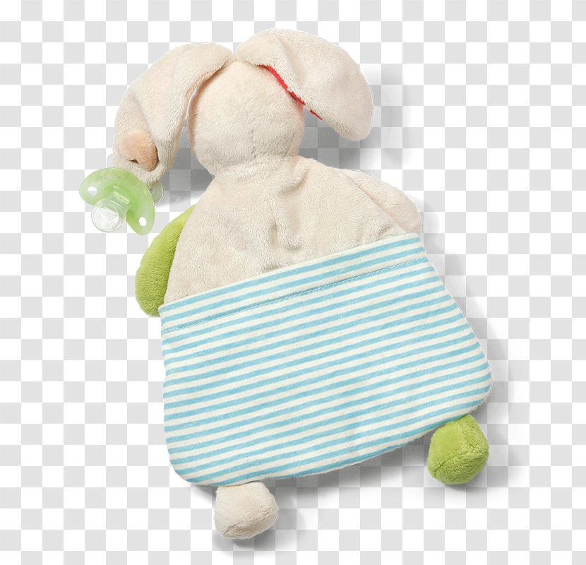 Leporids Rabbit Pacifier Stuffed Animals & Cuddly Toys - Infant Transparent PNG