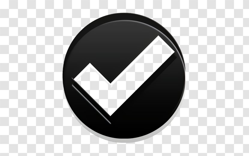 Check Icon Meanicons Ok - Logo - Blackandwhite Symbol Transparent PNG