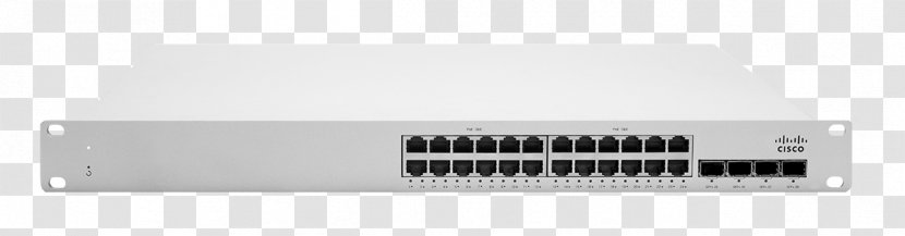 Cisco Meraki Network Switch Gigabit Ethernet Stackable Power Over - Ubiquiti Networks - Cloud Computing Transparent PNG