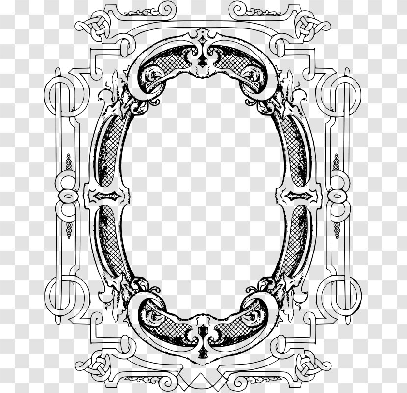 Clip Art - Watercolor - Ornate Circle Transparent PNG