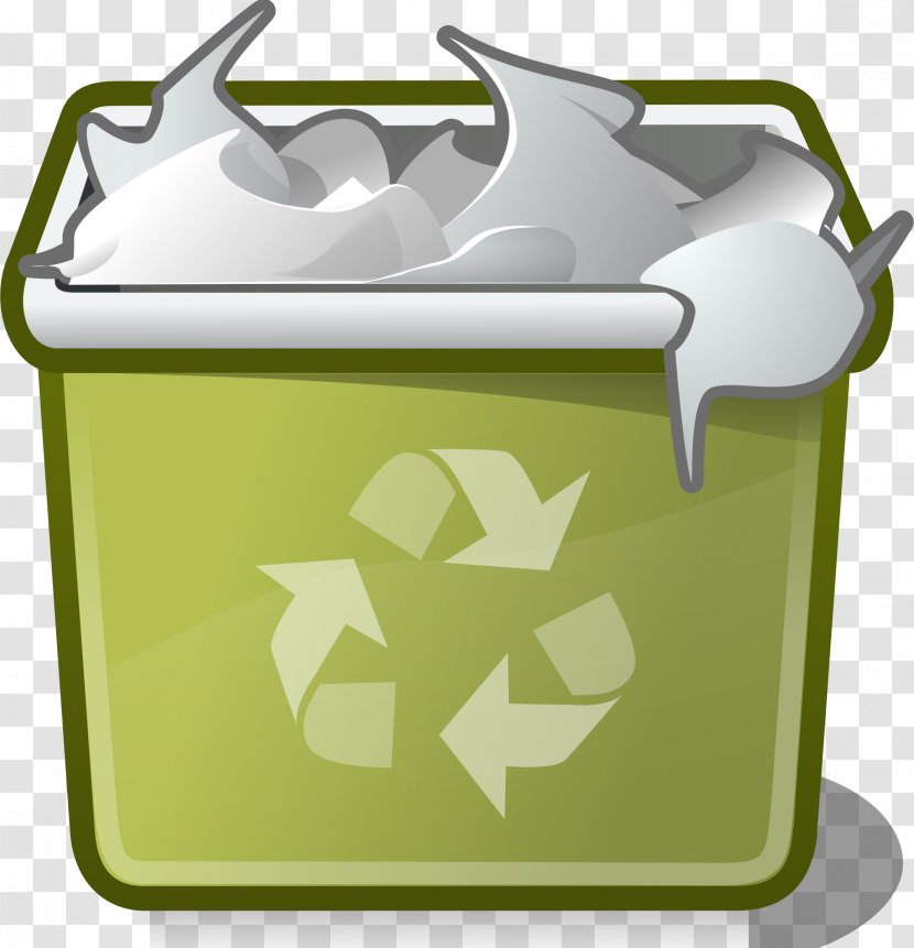 Rubbish Bins & Waste Paper Baskets Clip Art - Trash - Recycle Bin Transparent PNG