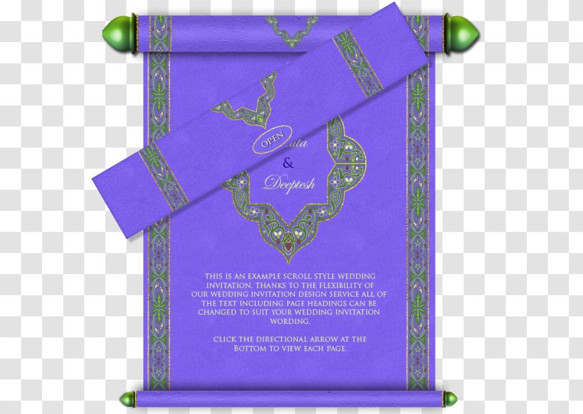 Wedding Invitation Hindu Weddings In India Email - Pattern Card Transparent PNG