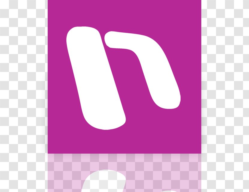 Metro - Pink - OneNote Transparent PNG