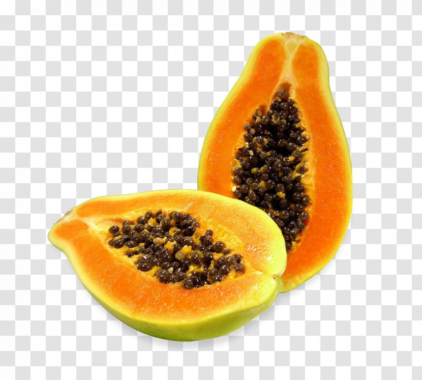 Papaya Organic Food Juice Seed Transparent PNG