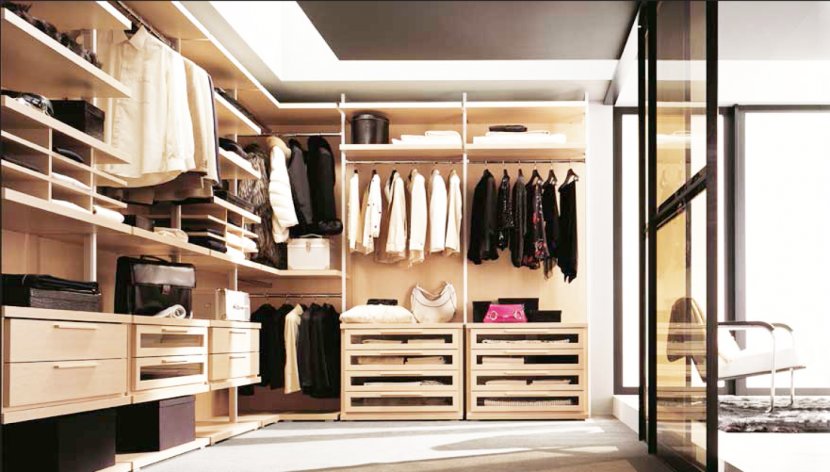 Armoires & Wardrobes Closet Bedroom Inloopkast - House Transparent PNG