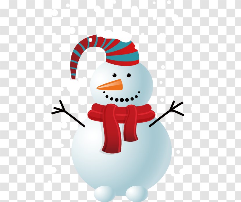 Snowman Christmas - Beak - Cartoon Pattern Transparent PNG
