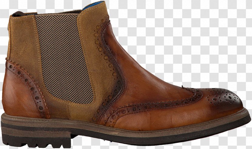 Shoe Chelsea Boot Leather Brown - Footwear - Cognac Transparent PNG