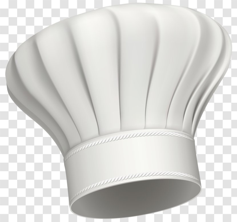 Chef's Uniform Cap Hat - White Transparent PNG