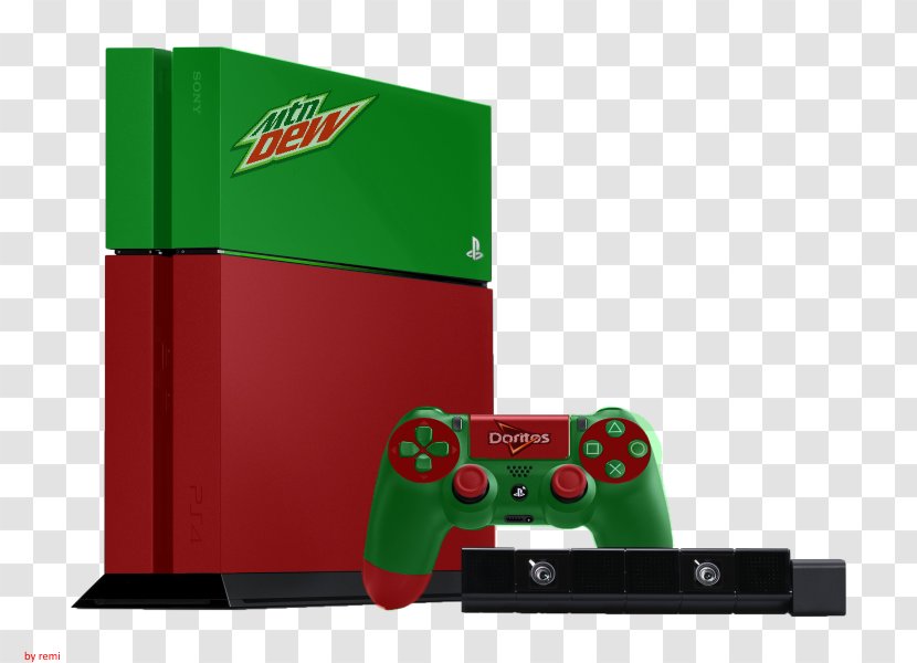 PlayStation 2 4 3 Wii U - Playstation - Mountain Dew Transparent PNG