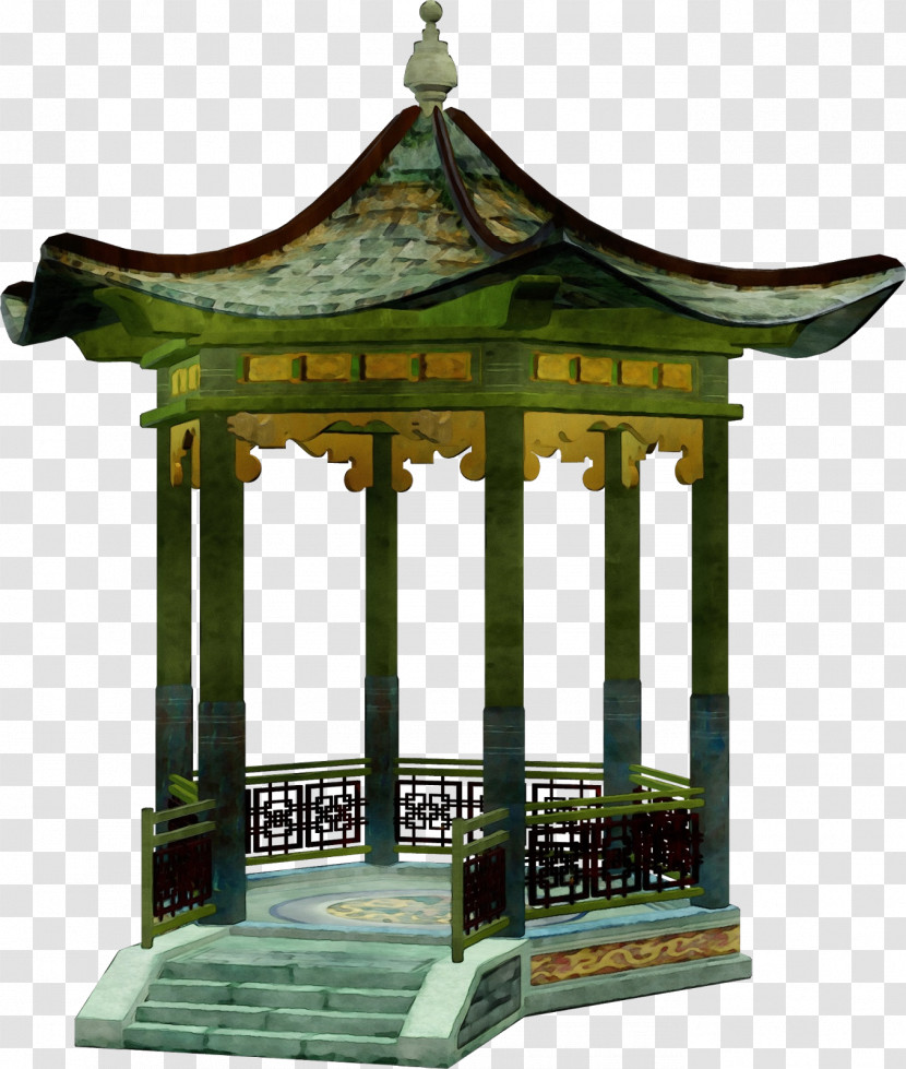 Gazebo Pavilion Architecture Temple Outdoor Structure Transparent PNG