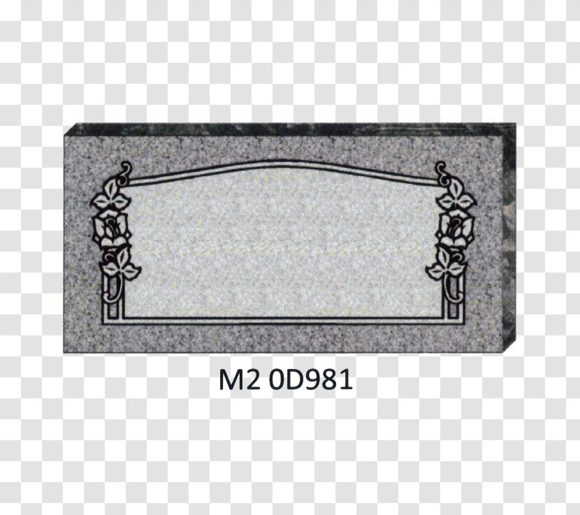 Muskogee Marble & Granite Rectangle - Hand Grave Transparent PNG
