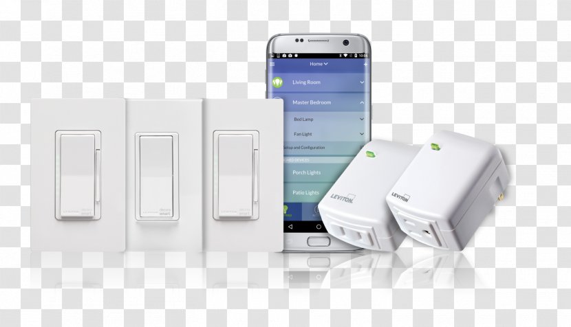 Leviton Nest Labs Home Automation Kits Dimmer Light - Electronic Device Transparent PNG