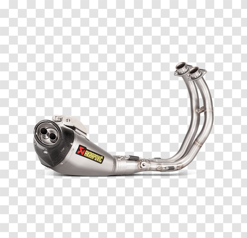 Exhaust System Yamaha Motor Company MT-07 Akrapovič Motorcycle - Gas Transparent PNG