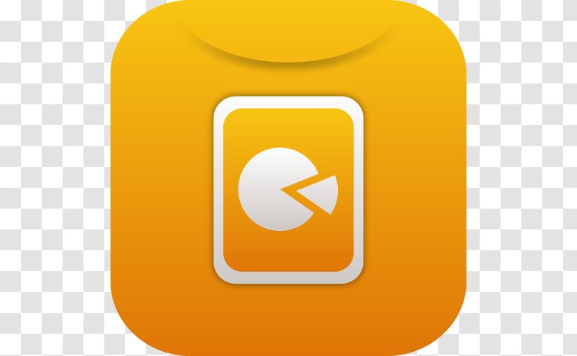 Symbol Yellow Orange - Chart - Pie Transparent PNG