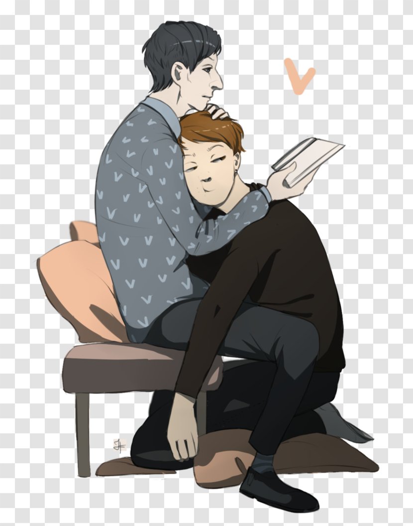 Fan Art Drawing Dan And Phil - Human Behavior Transparent PNG