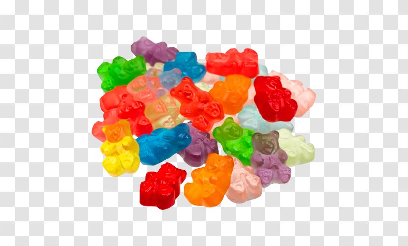 Gummy Bear Gummi Candy Gelatin Dessert Cotton - Chewing Gum Transparent PNG