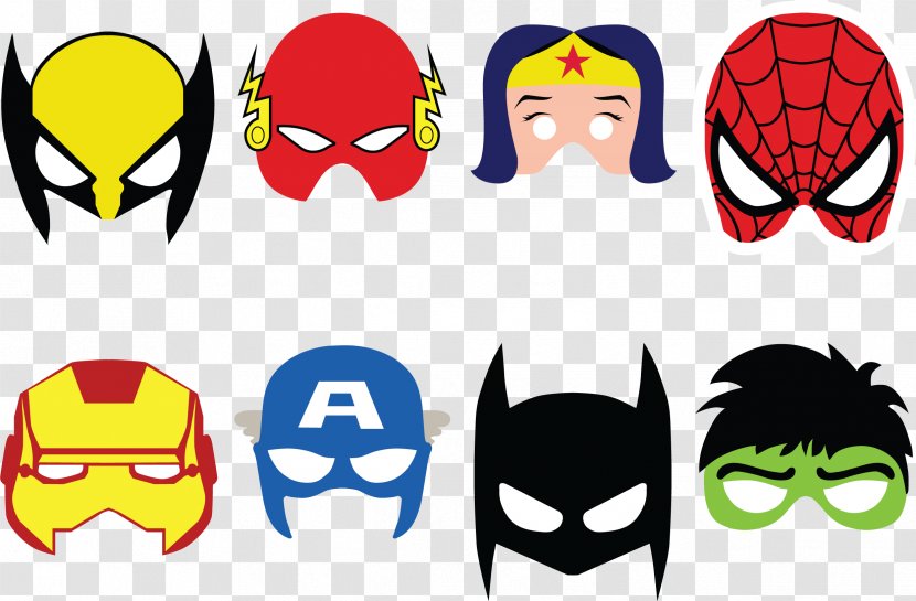 Batman Iron Man Batgirl Flash Superhero - Smile - Hero Transparent PNG